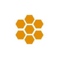 honey comb icon vector design template