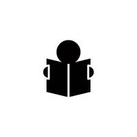 reading icon vector design templates