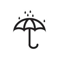 umbrella icon vector design template