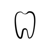 tooth icon vector design templates