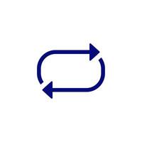 repeat icon design vector template