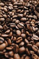 close up of roasted coffee beans, can be used as a background photo