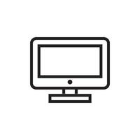 monitor  icon vector design template