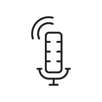 microphone icon vector design templates