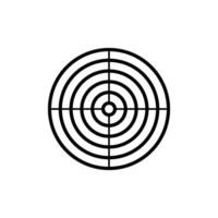 target icon vector design template