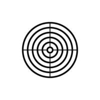 target icon vector design template