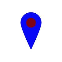 location  map pin icon vector design template