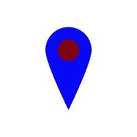 location  map pin icon vector design template