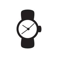 watch and clock time icon vector design template