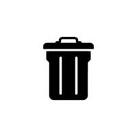 trash icon vector design templates