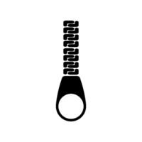 zipper icon vector design template