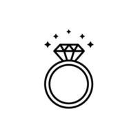 ring diamond icon vector design templates