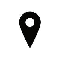 location  map pin icon vector design template