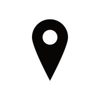 location  map pin icon vector design template