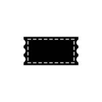 ticket icon vector design templates