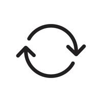 reload  icon vector design template