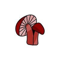 mushroom icon vector design template simple