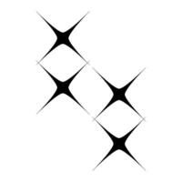 sparkle  icon vector design template