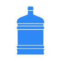 gallons and  bottle icon vector design template