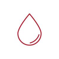 blood icon vector design template