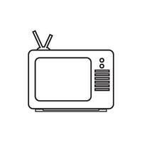 televisión icono vector diseño plantillas