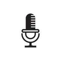 microphone icon vector design templates