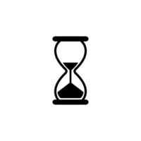 hourglass icon vector design template