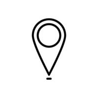 pin location icon design templates vector