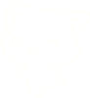 dessin à la craie de chat mignon png