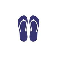 flip- flop icon vector design templates simple