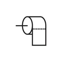 toilet tissue icon vector design templates