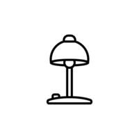lámpara icono vector diseño plantillas