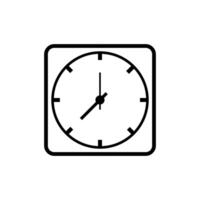 watch and clock time icon vector design template
