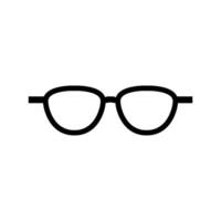 plantilla de diseño de vector de icono de gafas