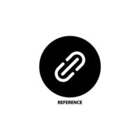 reference icon vector design template