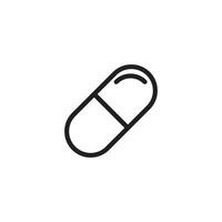 capsules and pills icon vector design template