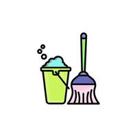 mop icon vector design templates simple