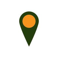 location  map pin icon vector design template