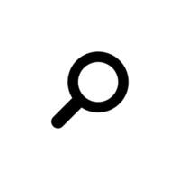 magnifying glass icon vector design template