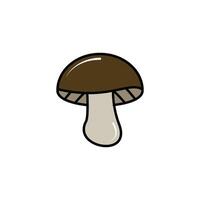 mushroom icon vector design template simple