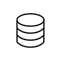 database icon vector design template