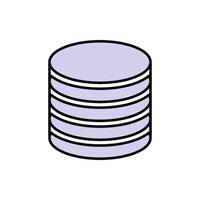 database icon vector design template