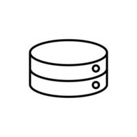database icon vector design template