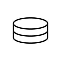 database icon vector design template