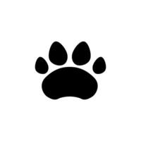 paw icon vector design template