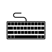 keyboard icon vector design template