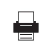 printer  icon vector design template