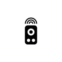 remote control icon vector design template