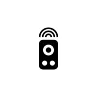 remote control icon vector design template