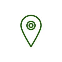 location  map pin icon vector design template